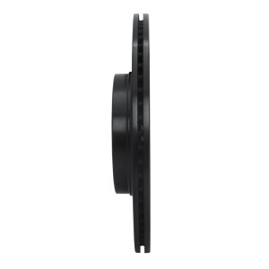 Mazda RX-8 Brake Rotor (1) - Rear Left - R1 Concepts - Drilled & Slotted - Black - `04-`11